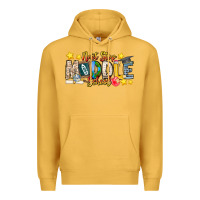 Mustard Next Stop Middle School Premium Hoodie - CowhideDigitalArt