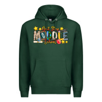 Sports Green Next Stop Middle School Premium Hoodie - CowhideDigitalArt