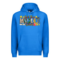 True Royal Next Stop Middle School Premium Hoodie - CowhideDigitalArt