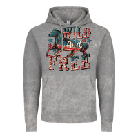 Cloud Rock Wild and free 4th of july Vintage Hoodie - CowGirlArtShop
