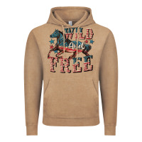 Vintage Coffee Wild and free 4th of july Vintage Hoodie - CowGirlArtShop