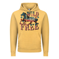 Wild And Free 4th Of July Vintage Hoodie | Teevron
