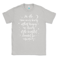 Moon Dust edgar allan poe literary gift, annabel lee quote gothic poet t shirt Classic Tee - trangStudio