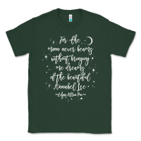 Sports Green edgar allan poe literary gift, annabel lee quote gothic poet t shirt Classic Tee - trangStudio