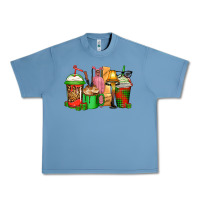 Pebble Blue christmas movie coffee cups Urban Heavy Tee - CowGirlArtShop