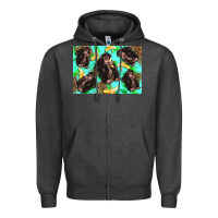 Charcoal Heather Monkey bananas kid's bottle Zipper Hoodie - Artiststas