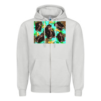 Dove Grey Monkey bananas kid's bottle Zipper Hoodie - Artiststas