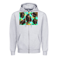 Heather Grey Monkey bananas kid's bottle Zipper Hoodie - Artiststas