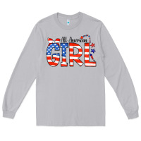Moon Dust All American Girl Bandana Long Sleeve Tee - CowCowDesign