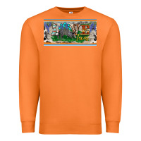 Carrot love texas armadillo license plate Premium Sweatshirt - BarkalooDesign