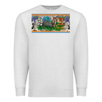 Oatmeal Heather love texas armadillo license plate Premium Sweatshirt - BarkalooDesign