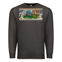 Smoke love texas armadillo license plate Premium Sweatshirt - BarkalooDesign