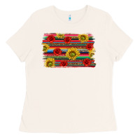 Bone Mexico Brushstroke Ladies Tee - texasbilliewilder
