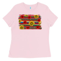Mexico Brushstroke Ladies Tee | Teevron