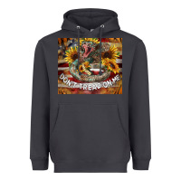 Smoke rattle snake don't tread on me tumbler Heavyweight Hoodie - BarkalooDesign