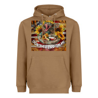 Toasted Coconut rattle snake don't tread on me tumbler Heavyweight Hoodie - BarkalooDesign