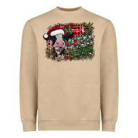 Mushroom merry christmas Heavyweight Sweatshirt - SublimationCraftShop