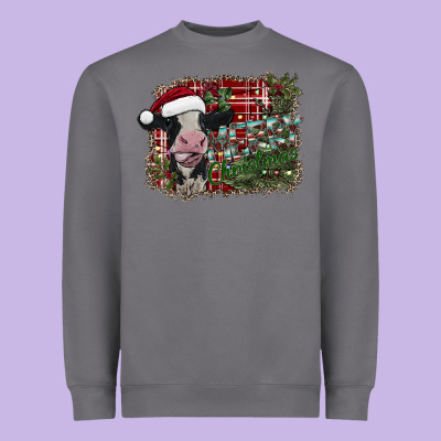 Merry Christmas Heavyweight Sweatshirt Designed By Sublimationcraftshop