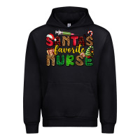 Black santas favorite nurse Urban Hoodie - AdoDesignShop