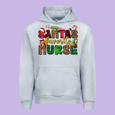 Santas Favorite Nurse Urban Hoodie Designed By Adodesignshop