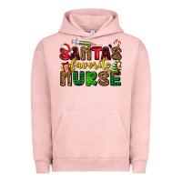 Pigment Salmon santas favorite nurse Urban Hoodie - AdoDesignShop