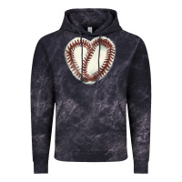 Cloud Black Baseball ball heart Vintage Hoodie - HowdyJamesFarm