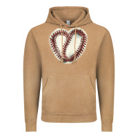 Vintage Camel Baseball ball heart Vintage Hoodie - HowdyJamesFarm