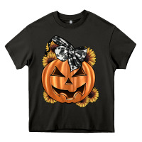 Asphalt sunflower pumpkin Heavy Core Tee - JahusDesignShop