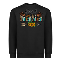 Black blessed nana Heavyweight Sweatshirt - CowhideDigitalArt