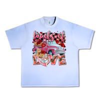 Grape Ice Loads of love Valentine's Day truck Urban Heavy Tee - HowdyJamesFarm