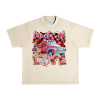 Sandshell Loads of love Valentine's Day truck Urban Heavy Tee - HowdyJamesFarm