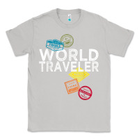 Moon Dust world traveler passport stamp gift shirt for men and women t shirt Classic Tee - trangStudio
