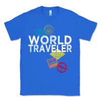 True Royal world traveler passport stamp gift shirt for men and women t shirt Classic Tee - trangStudio