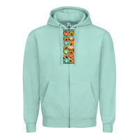 Seafoam Fall Zipper Hoodie - Artiststas
