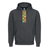 Smoke Fall Zipper Hoodie - Artiststas