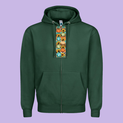Fall Zipper Hoodie Designed By Artiststas