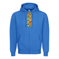 True Royal Fall Zipper Hoodie - Artiststas