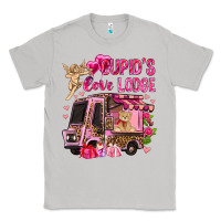 Moon Dust Cupid's love lodge with truck Valentine's Day Classic Tee - HowdyJamesFarm