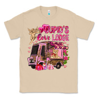 Mushroom Cupid's love lodge with truck Valentine's Day Classic Tee - HowdyJamesFarm