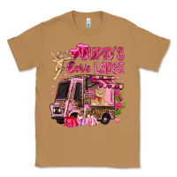 Toasted Coconut Cupid's love lodge with truck Valentine's Day Classic Tee - HowdyJamesFarm