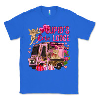 True Royal Cupid's love lodge with truck Valentine's Day Classic Tee - HowdyJamesFarm