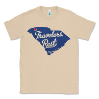 Mushroom travelers rest south carolina sc map Classic Tee - trangStudio