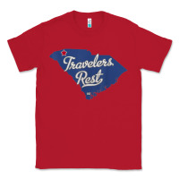 Red travelers rest south carolina sc map Classic Tee - trangStudio