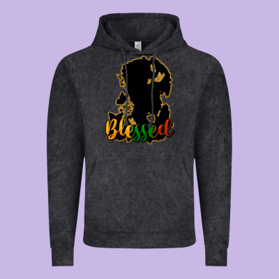 Blessed Black History Vintage Hoodie Designed By Howdyjamesfarm