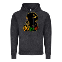 Vintage Black Blessed black history Vintage Hoodie - HowdyJamesFarm