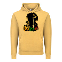 Vintage Mustard Blessed black history Vintage Hoodie - HowdyJamesFarm
