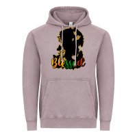 Vintage Zinc Blessed black history Vintage Hoodie - HowdyJamesFarm