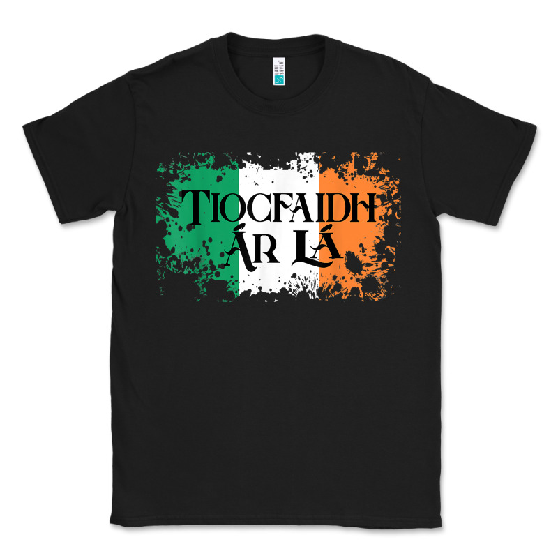 Tiocfaidh Ar La Vintage Ireland Irish Flag Gifts For Men Classic Tee by trangStudio | Teevron