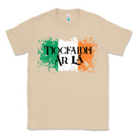 Mushroom Tiocfaidh Ar La Vintage Ireland Irish Flag Gifts For Men Classic Tee - trangStudio