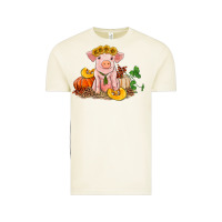 Vintage Arctic fall pig Vintage Tee - RanaPortraitStore